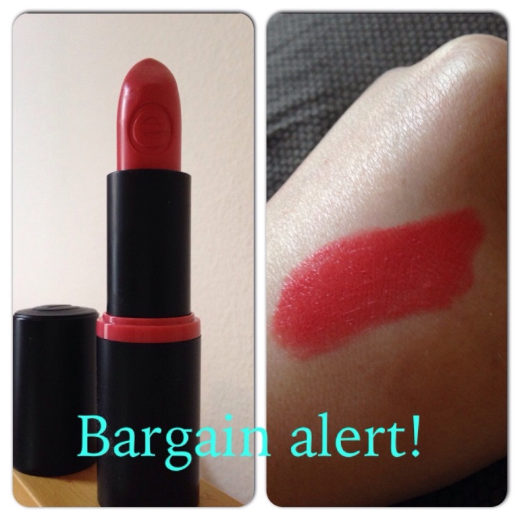 Essence long lasting lipstick in 01 Coral calling